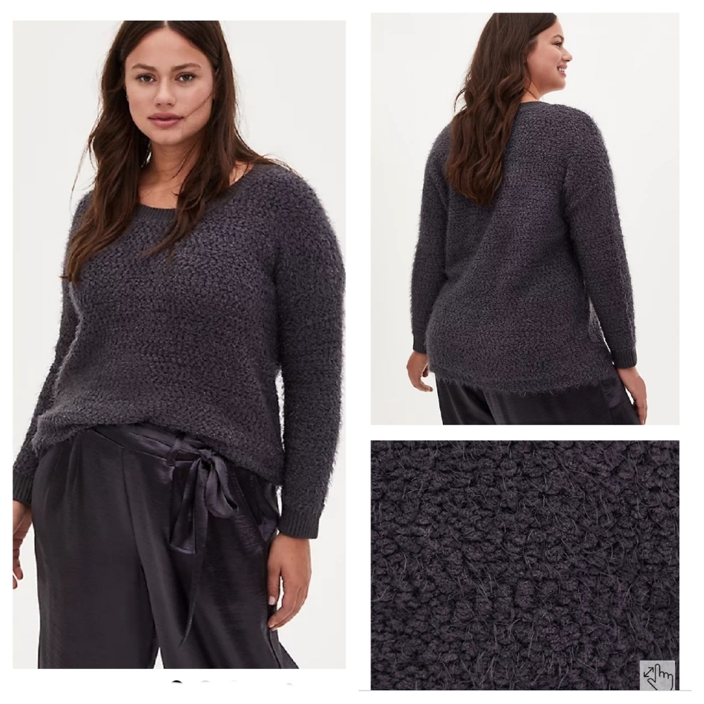 Torrid Fuzzy Pullover Sweater